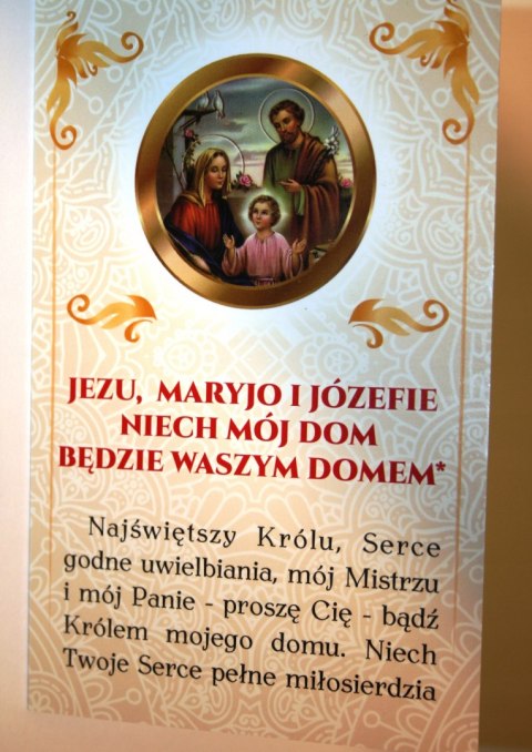 Jezu Maryjo i Józefie niech mój dom... składanka