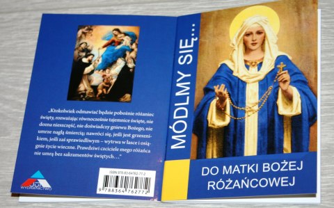 WYPRZEDAŻ! Do Matki Bożej Różańcowej Módlmy się różaniec MODLITEWNIK