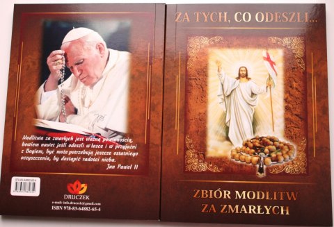 Za tych co odeszli zbiór modlitw ZA ZMARŁYCH 114s.